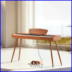 Donner DDP-80 Digital Piano 88 Weighted Key Retro Wood Color Upgraded Sound