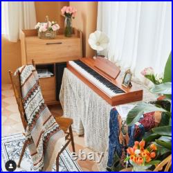 Donner DDP-80 Digital Piano 88 Weighted Key Retro Wood Color Upgraded Sound