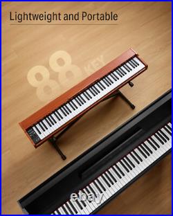 Donner DEP-1S Piano Keyboard 88 Keys Bluetooth Record Chord With Stand Pedal