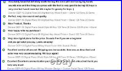 Donner DEP-1S Piano Keyboard 88 Keys Bluetooth Record Chord With Stand Pedal