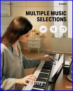 Donner DEP-1 Digital Piano 88 Key 128 Tone With Stand Sustain Pedal Carry Case Donner DEP-1 Digital Piano 88 Key 128 Tone With Stand Sustain Pedal Carry Case