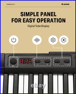 Donner DEP-1 Digital Piano 88 Key 128 Tone With Stand Sustain Pedal Carry Case Donner DEP-1 Digital Piano 88 Key 128 Tone With Stand Sustain Pedal Carry Case