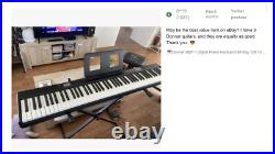 Donner DEP-1 Digital Piano 88 Key 128 Tone With Stand Sustain Pedal Carry Case Donner DEP-1 Digital Piano 88 Key 128 Tone With Stand Sustain Pedal Carry Case