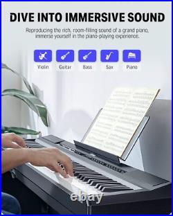 Donner DEP-20 Digital Electric Piano 88 Weighted Key Keyboard With Wood Stand