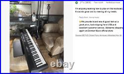 Donner DEP-20 Digital Electric Piano 88 Weighted Key Keyboard With Wood Stand
