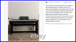 Donner DEP-20 Digital Electric Piano 88 Weighted Key Keyboard With Wood Stand