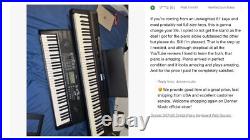 Donner DEP-20 Digital Electric Piano 88 Weighted Key Keyboard With Wood Stand