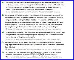 Donner DEP-20 Digital Electric Piano 88 Weighted Key Keyboard With Wood Stand