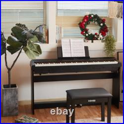 Donner DEP-20 Digital Electric Piano 88 Weighted Key Keyboard With Wood Stand