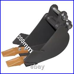 Efficient Mini Excavator Bucket, Hydraulic Tilt Backhoe Attachment