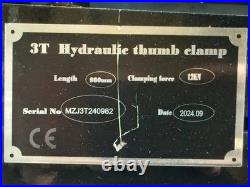 Excavator 3 Ton Hydraulic Thumb