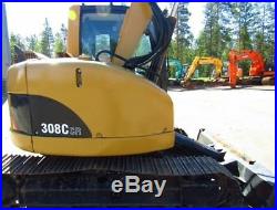 Excavator Caterpillar 308CCR 6440 hours clean machine