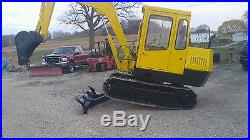 Excavator Full Cab Great Condition, Mini Excavator With Blade