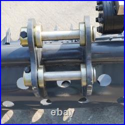 Excavator Hydraulic Hedge Mowing Bucket Attachment for Diggers Free Shipping USA