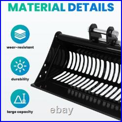Excavator Screening Bucket, 23.6 Soil Sieving Bucket Attachment for Diggers