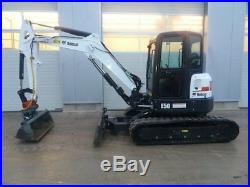 Excavator (mini) Bobcat Just 260 H Perfect 3 Spoons Included 2016