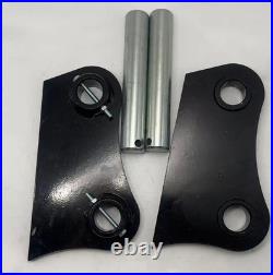 FOR CAT 307, 308, 309 Excavator ears and pins Weld on 50mm NEW