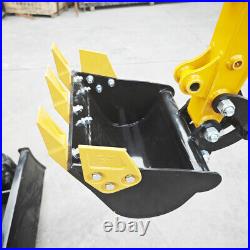 FREE SHIPING Mini crawler excavator 1T engine power 13.5hp B&S EPA Engine in US