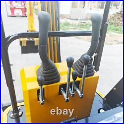 FREE SHIPING Mini crawler excavator 1T engine power 13.5hp B&S EPA Engine in US