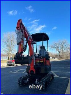 FREE SHIPPING 2024 2 Ton New Mini Excavator EPA certified USA KUBOTA Diesel D902