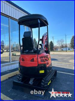 FREE SHIPPING 2024 2 Ton New Mini Excavator EPA certified USA KUBOTA Diesel D902