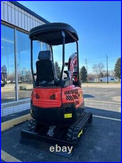 FREE SHIPPING 2024 2 Ton New Mini Excavator EPA certified USA KUBOTA Diesel D902