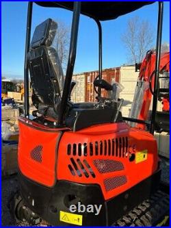 FREE SHIPPING 2024 2 Ton New Mini Excavator EPA certified USA KUBOTA Diesel D902