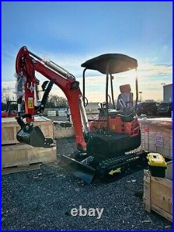 FREE SHIPPING 2024 2 Ton New Mini Excavator EPA certified USA KUBOTA Diesel D902