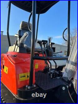 FREE SHIPPING 2024 2 Ton New Mini Excavator EPA certified USA KUBOTA Diesel D902