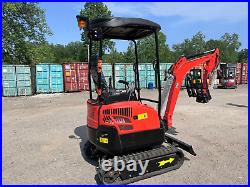 FREE SHIPPING 2024 2 Ton New Mini Excavator, KUBOTA D902 Diesel Engine 16 hp