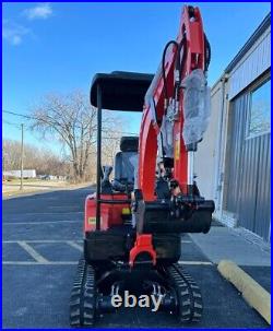 FREE SHIPPING 2024 2 Ton New Mini Excavator, KUBOTA D902 Diesel Engine 16 hp