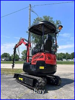 FREE SHIPPING 2024 2 Ton New Mini Excavator, KUBOTA D902 Diesel Engine 16 hp