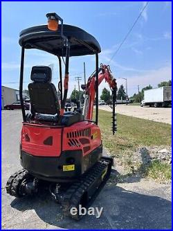 FREE SHIPPING 2024 2 Ton New Mini Excavator, KUBOTA D902 Diesel Engine 16 hp