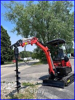 FREE SHIPPING 2024 2 Ton New Mini Excavator, KUBOTA D902 Diesel Engine 16 hp