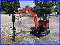 FREE SHIPPING 2024 2 Ton New Mini Excavator, KUBOTA D902 Diesel Engine 16 hp