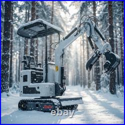 FREE SHIPPING 2025 1 Ton New Mini Excavator EPA certified USA B&S EPA Engine