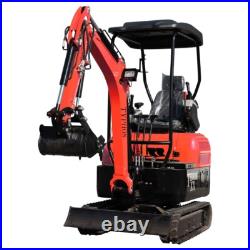 FREE SHIPPING 2025 2 Ton New Mini Excavator EPA certified USA KUBOTA Diesel D902
