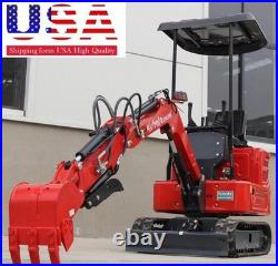 FREE SHIPPING 2025 2 Ton New Mini Excavator EPA certified USA KUBOTA Diesel D902