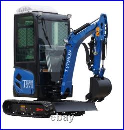 FREE SHIPPING 2025 2 Ton New Mini Excavator EPA certified USA KUBOTA Diesel D902
