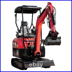 FREE SHIPPING 2025 2 Ton New Mini Excavator EPA certified USA KUBOTA Diesel D902