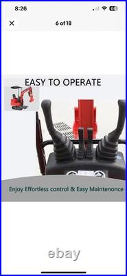 FREE SHIPPING 2025 2 Ton New Mini Excavator EPA certified USA KUBOTA Diesel D902