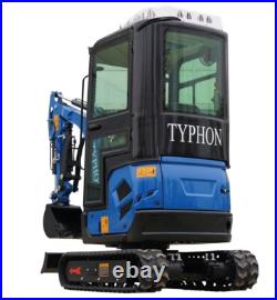 FREE SHIPPING 2025 2 Ton New Mini Excavator EPA certified USA KUBOTA Diesel D902