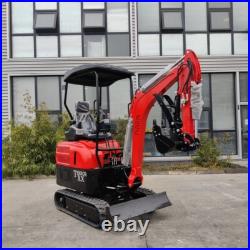 FREE SHIPPING 2025 2 Ton New Mini Excavator EPA certified USA KUBOTA Diesel D902