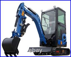 FREE SHIPPING 2025 2 Ton New Mini Excavator EPA certified USA KUBOTA Diesel D902