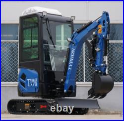 FREE SHIPPING 2025 2 Ton New Mini Excavator EPA certified USA KUBOTA Diesel D902