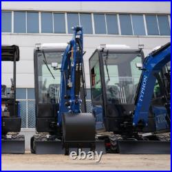 FREE SHIPPING 2025 2 Ton New Mini Excavator EPA certified USA KUBOTA Diesel D902