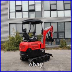 FREE SHIPPING 2025 2 Ton New Mini Excavator EPA certified USA KUBOTA Diesel D902