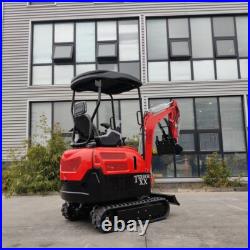 FREE SHIPPING 2025 2 Ton New Mini Excavator EPA certified USA KUBOTA Diesel D902
