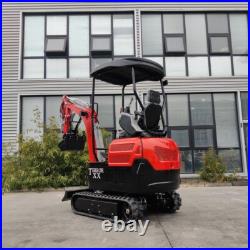 FREE SHIPPING 2025 2 Ton New Mini Excavator EPA certified USA KUBOTA Diesel D902