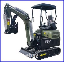 FREE SHIPPING 2025 2 Ton New Mini Excavator, KUBOTA D902 Diesel Engine 16 hpOpen